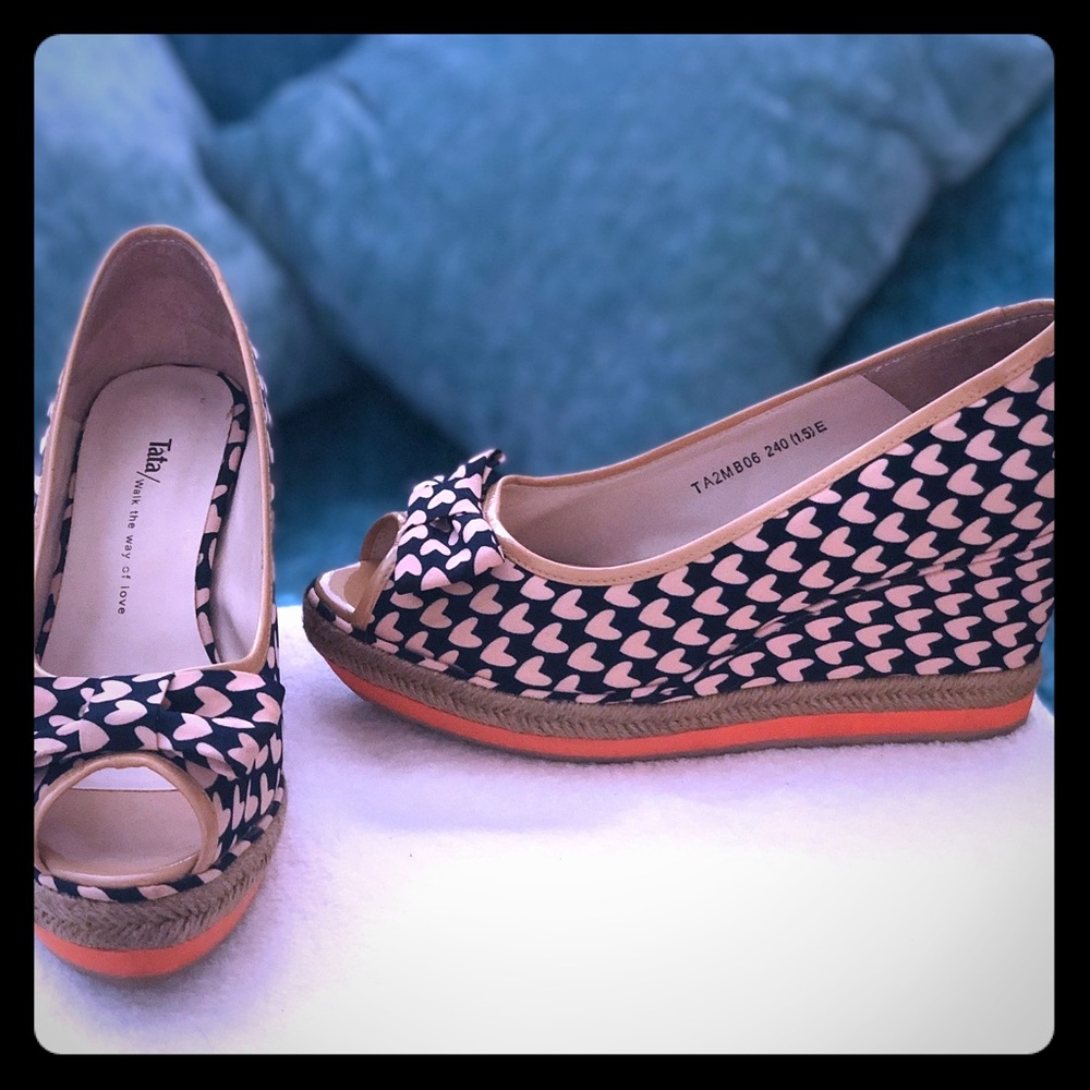 Tata wedge shoes